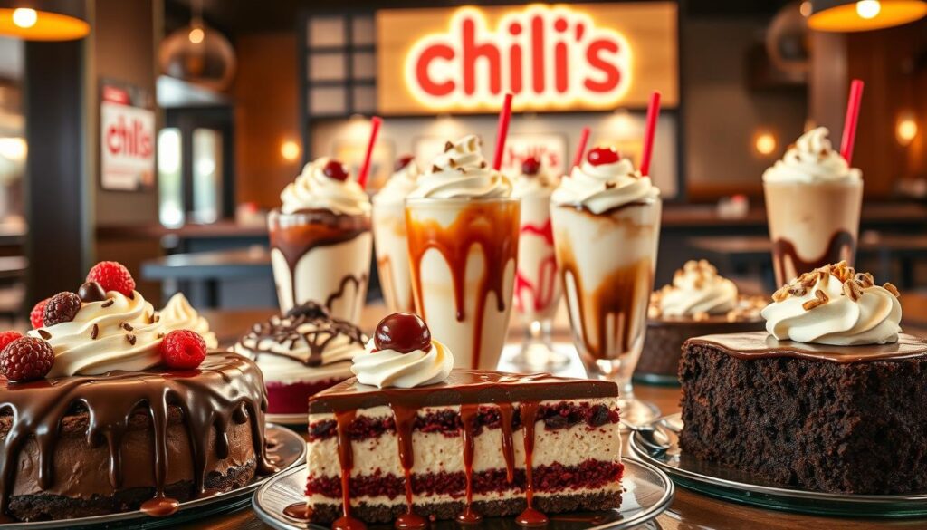 Chili's Dessert Selection