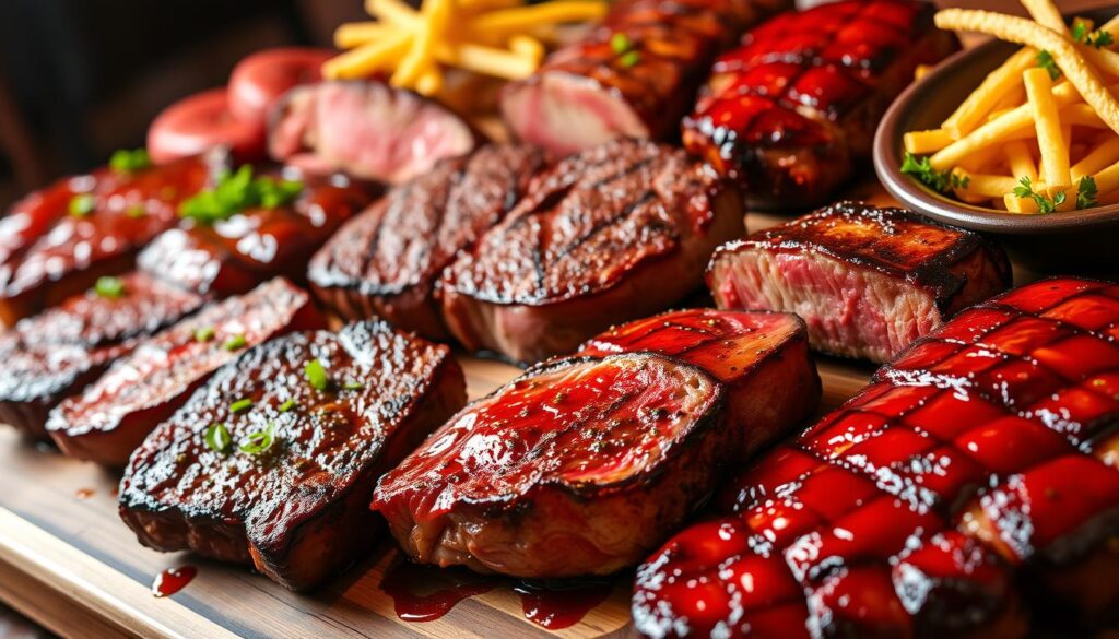 Chili's Steaks and Ribs Menu Selection