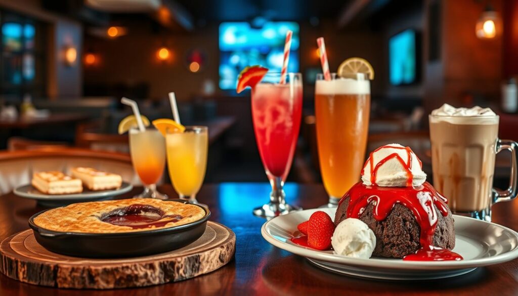 Chili's desserts beverage pairing