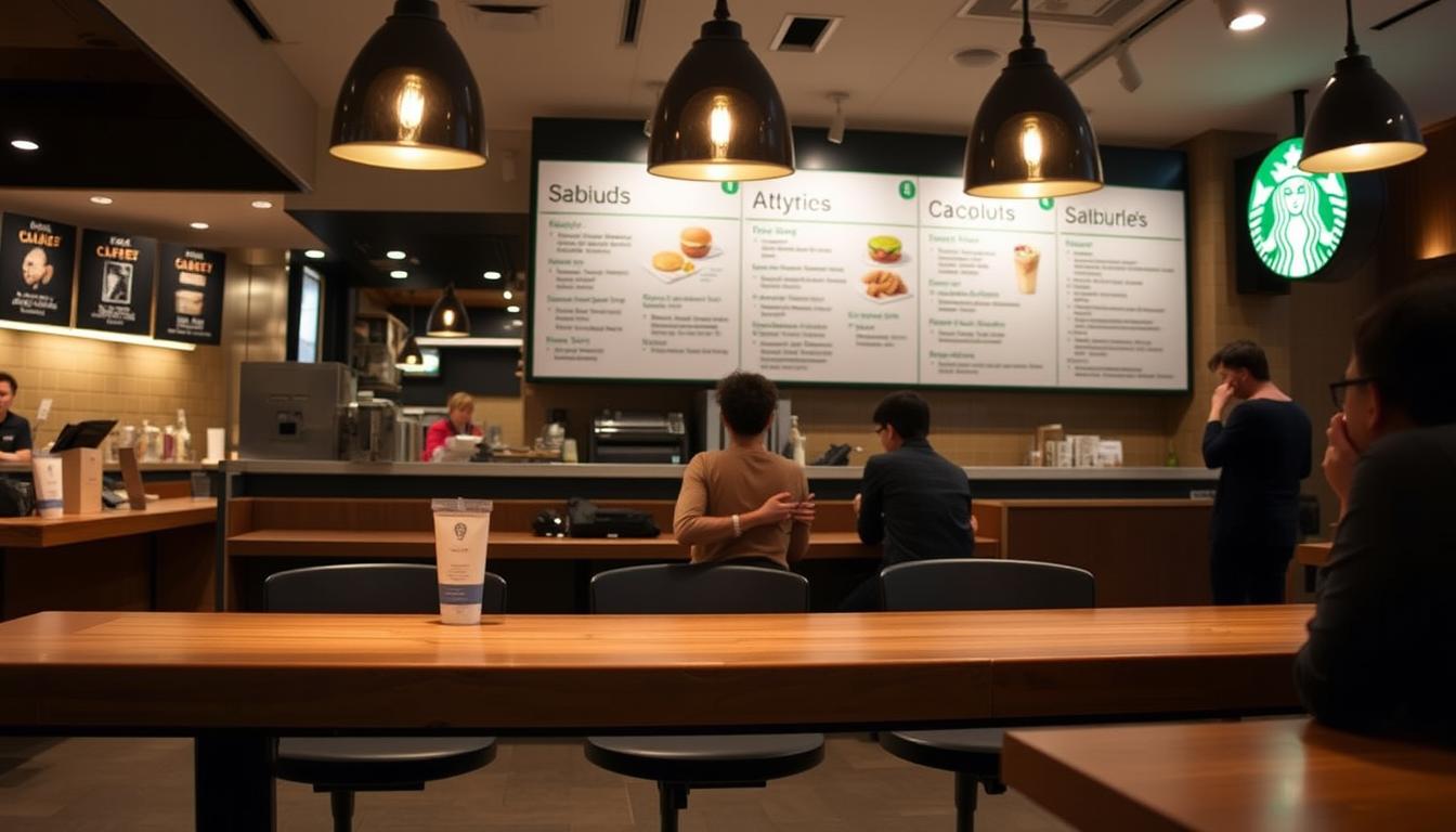 starbucks allergen menu