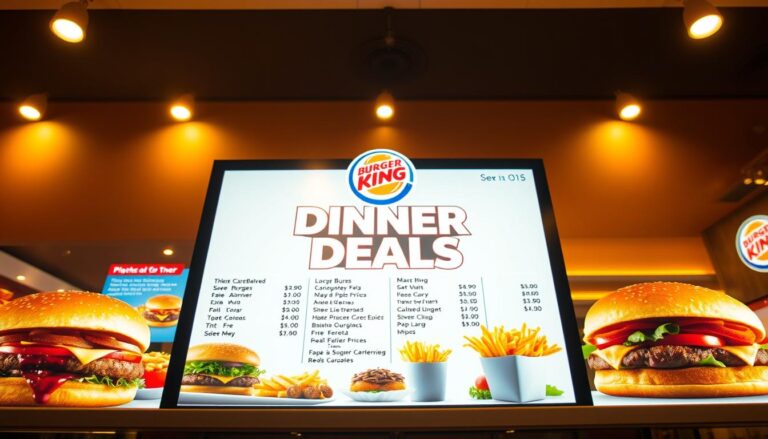 Burger King Dinner Deals