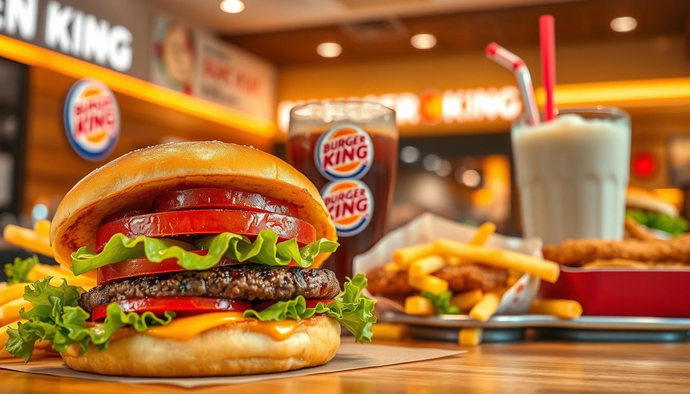 Burger King menu