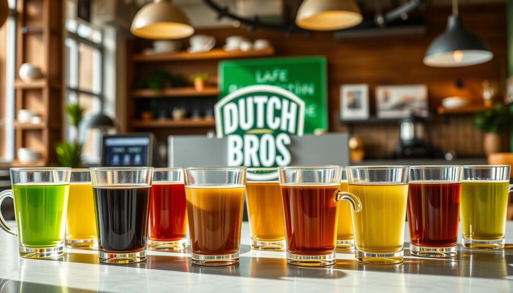 Dutch Bros Green Tea Selections