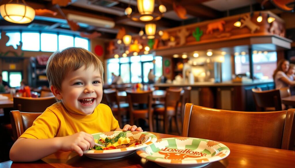 Longhorn Steakhouse Kids Dining Experience
