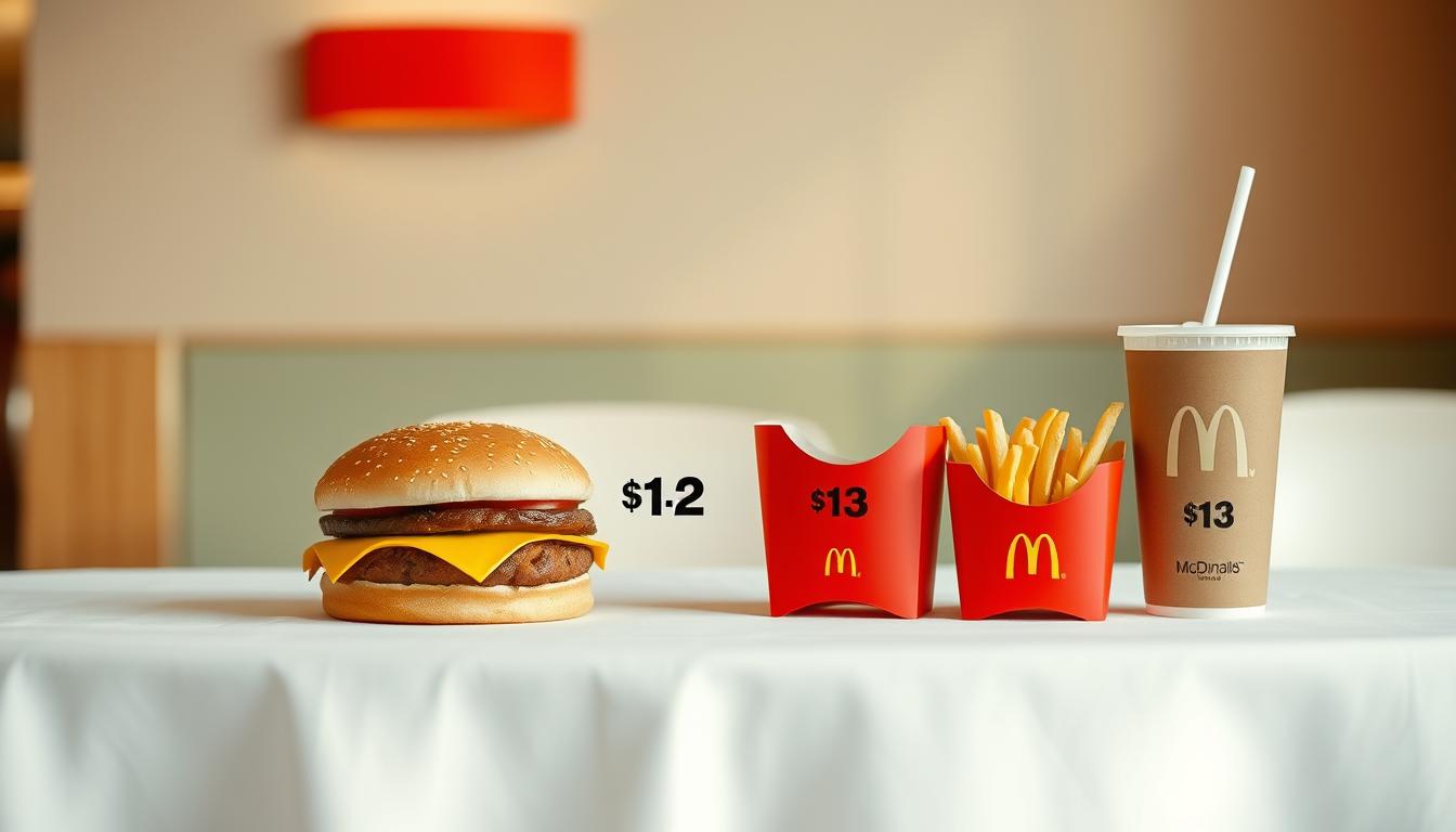 McDonald's $1 $2 $3 Menu with Prices