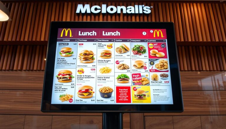 McDonald's Lunch Menu
