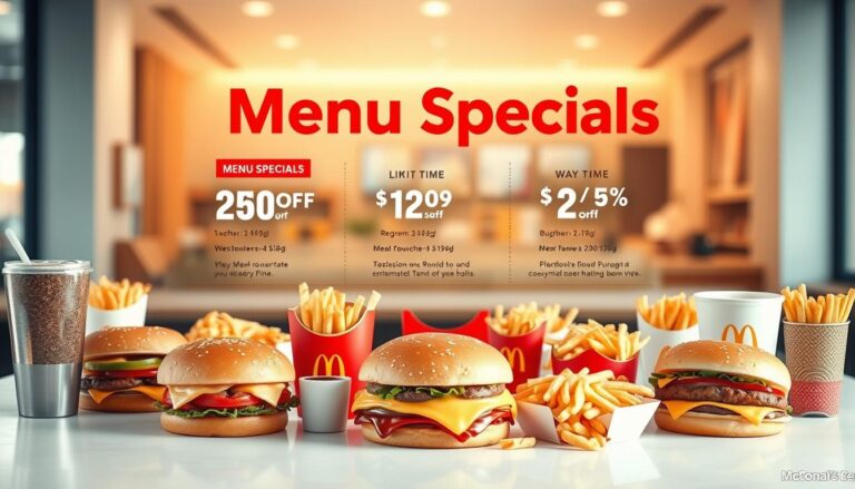McDonald's Menu Specials