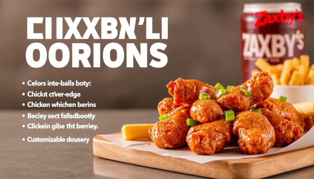 Zaxby's Wing Customization Options