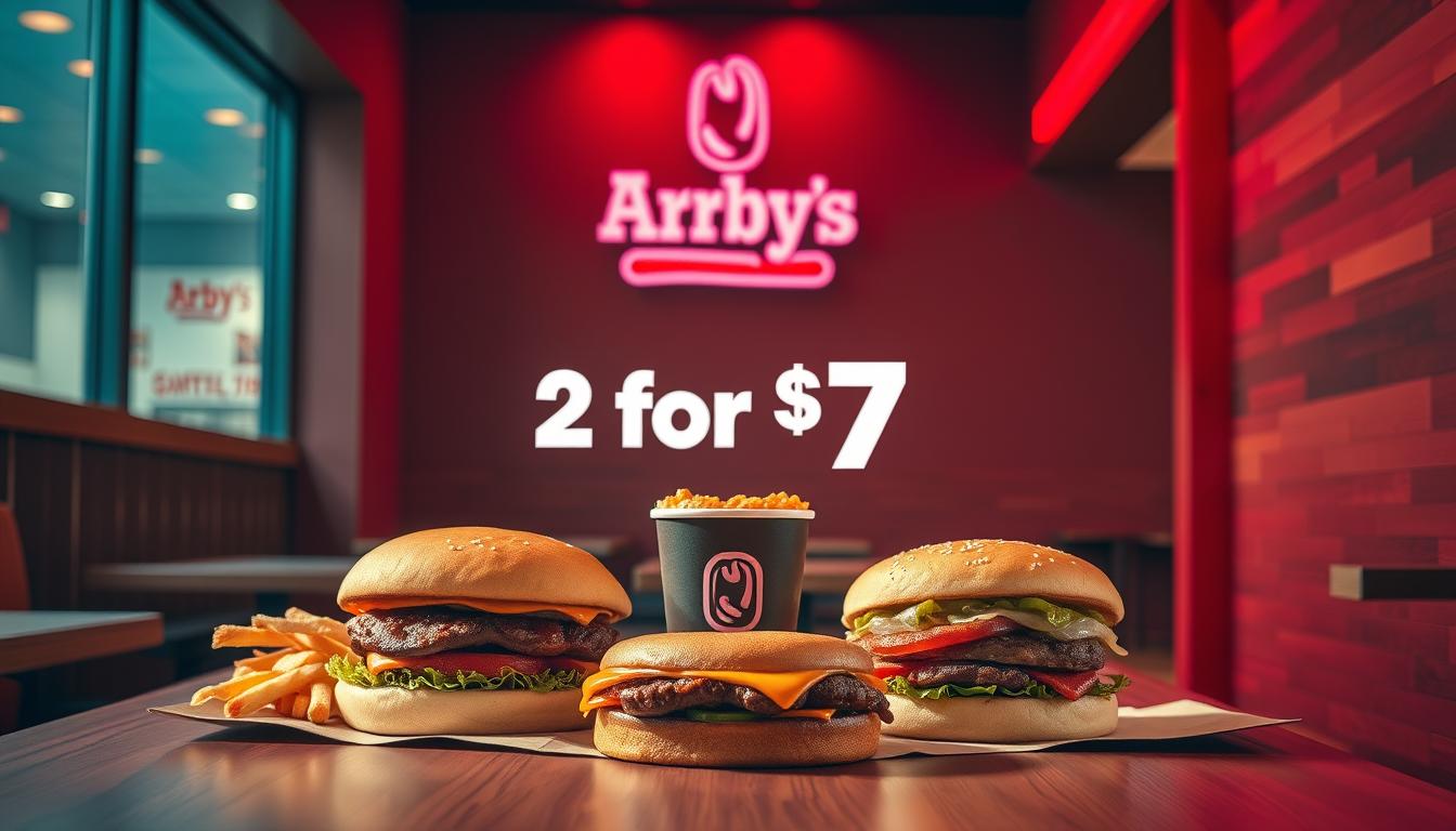arby's 2 for $7 menu