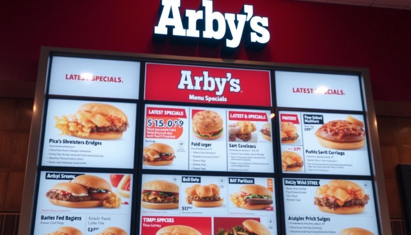 arby's menu specials