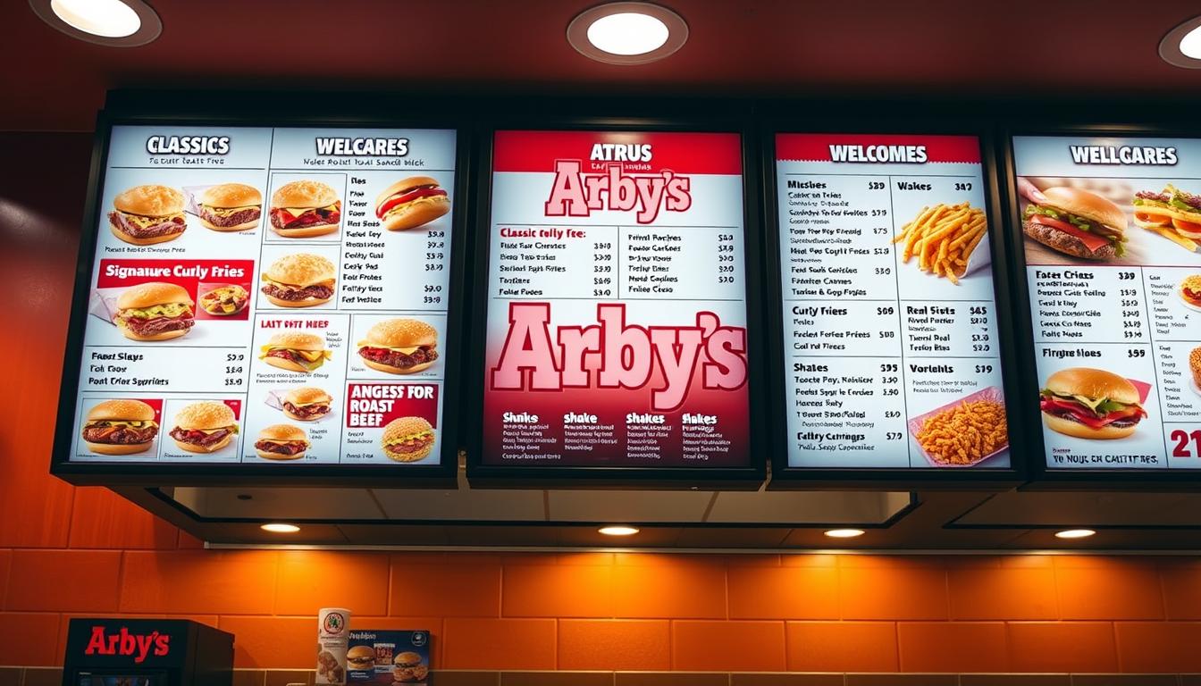 arby's menu