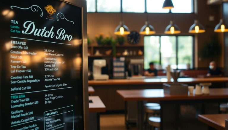 dutch bros tea menu