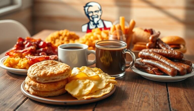 kfc breakfast menu