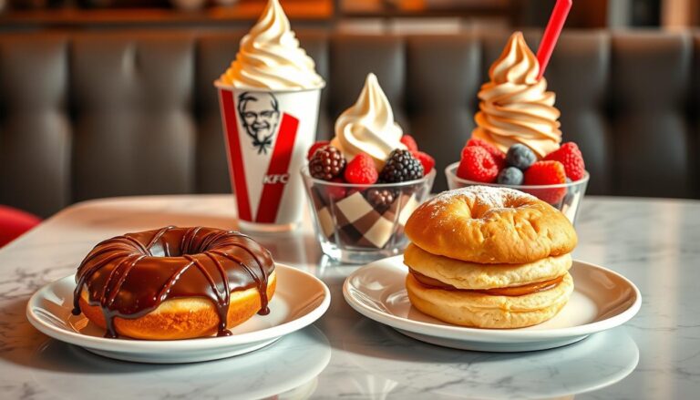 kfc dessert menu