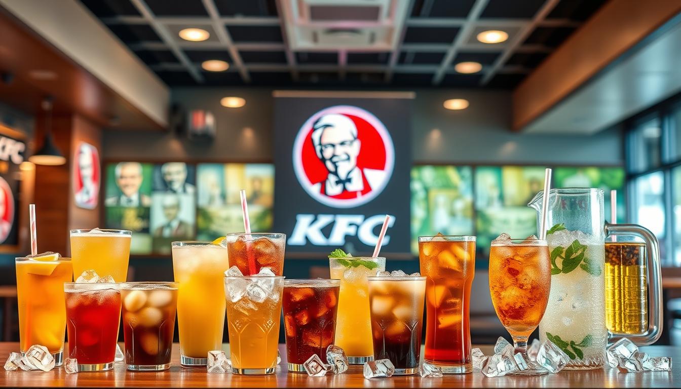 kfc drinks menu