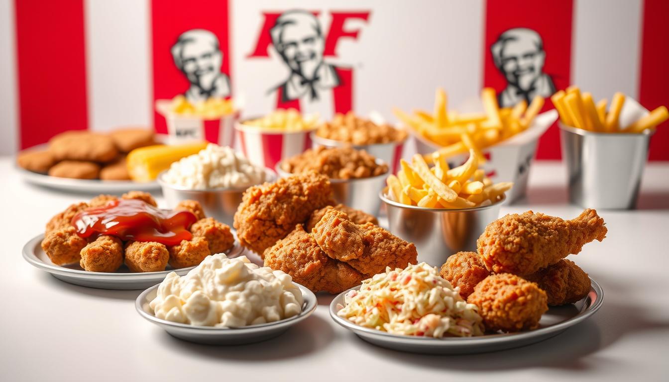 kfc lunch menu