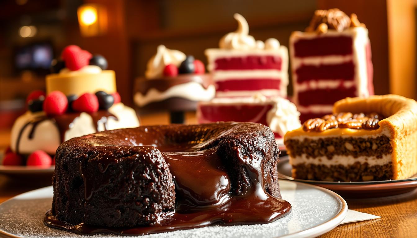 longhorn steakhouse dessert menu