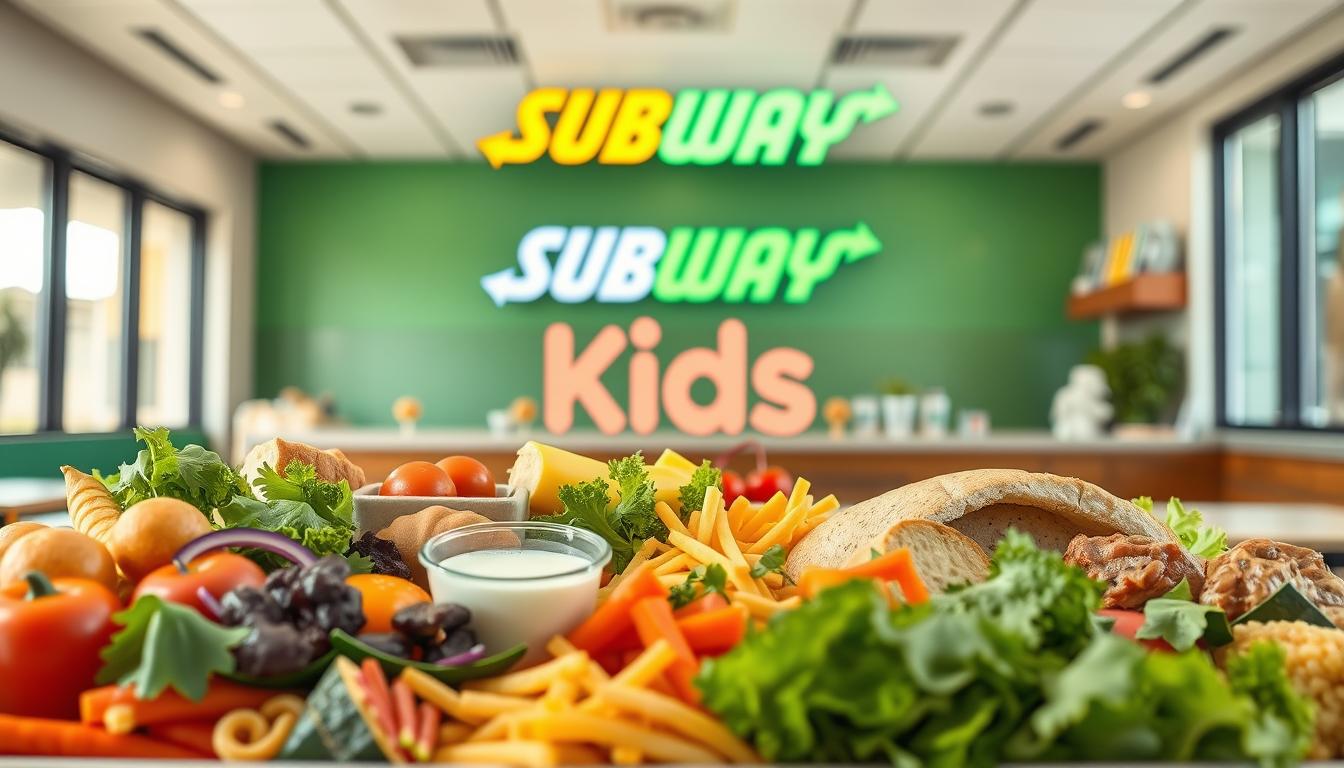 subway kids menu