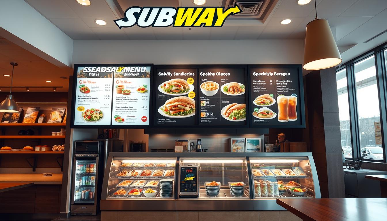 subway seasonal menu