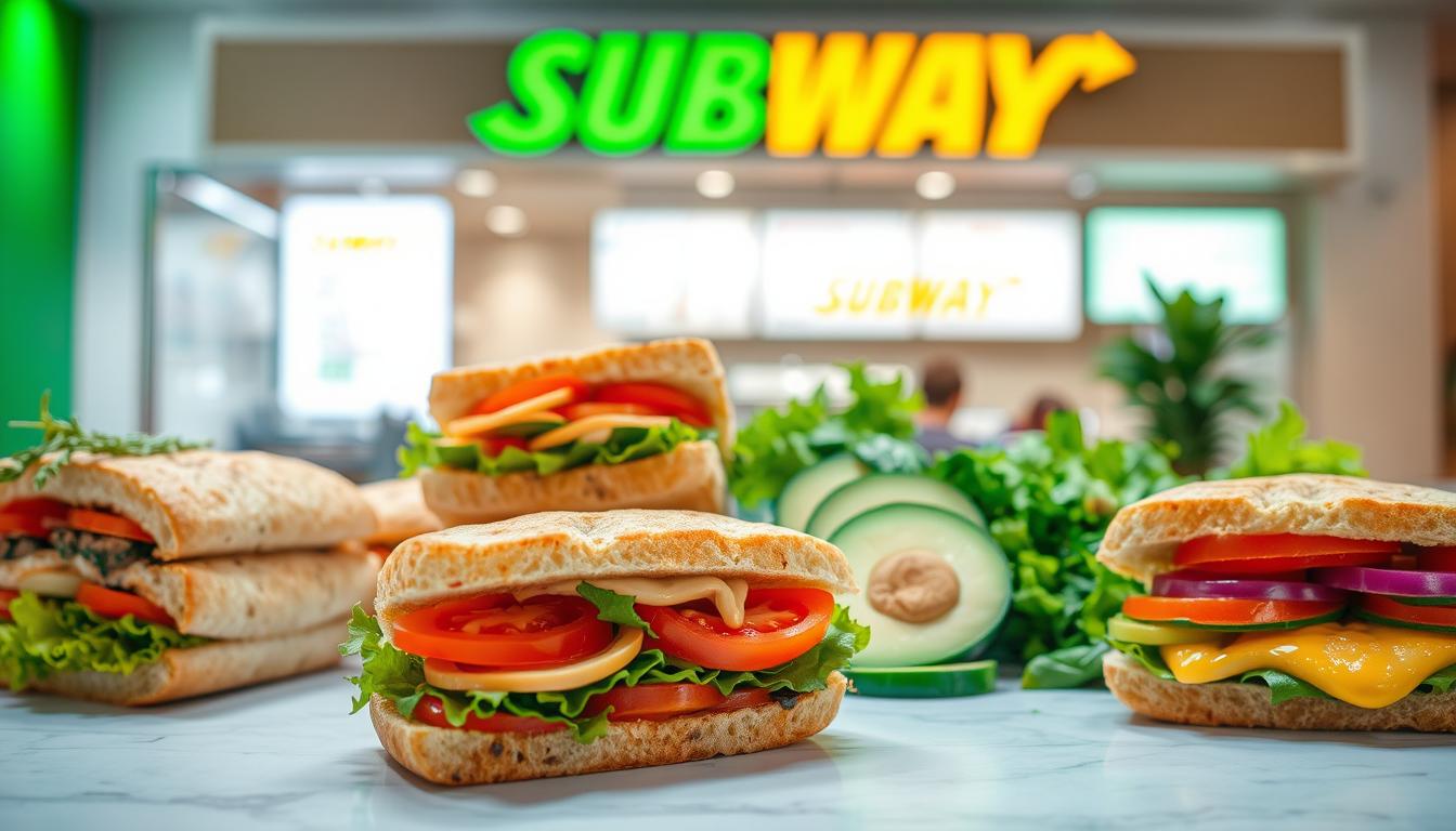 subway vegetarian menu