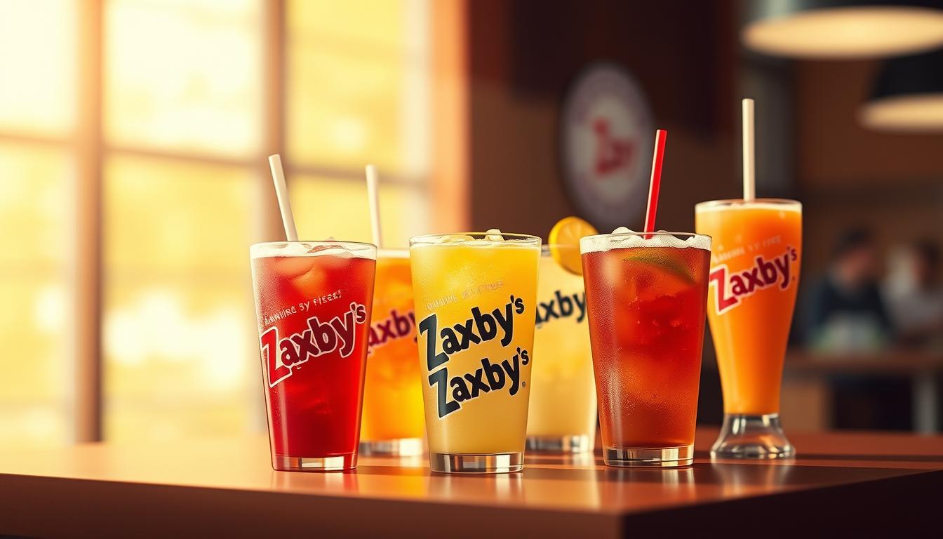 zaxby's drink menu
