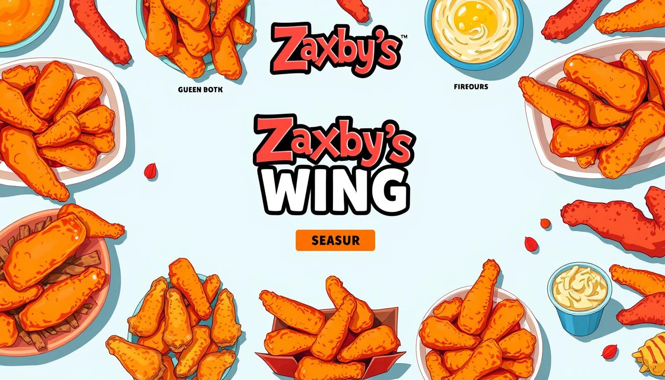 zaxby's wing menu